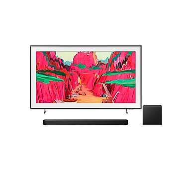 75 The Frame Pro 4K Samsung Vision AI Smart TV and HW-Q800F Q-series Soundbar 2025