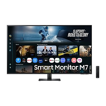 43" Smart Monitor M7 M70F 4K 60Hz AI Features, with USB Type C