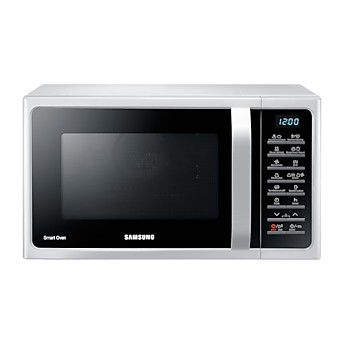 Microwave with Grill and Convection for Healthy Cooking, 28L, White